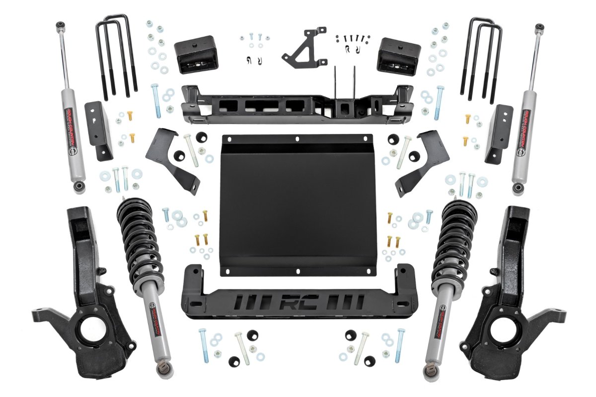 Chevrolet Colorado Suspension Lift Kit - Rough Country - 4 Inch Lift Kit + N3 Struts - '23-'24